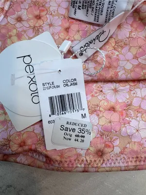 Peixoto CORAL JASMIN Shelley Floral Bikini Swim Bottom, nwt size medium thumbnail 4