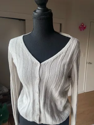 Cardigan Tan Size XS thumbnail 1