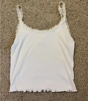Target Basic tank top lace white thumbnail 1