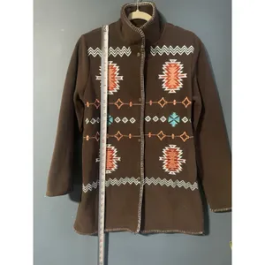 Outback TradingCompany SantaFe FleeceJacket Geometric Aztec‎ Print Zip Size MD thumbnail 9