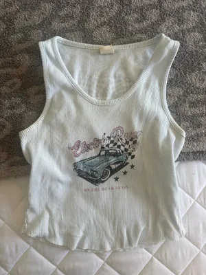 Vintage tank top White thumbnail 1
