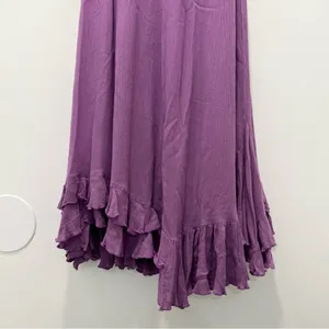 Free People Lavender Strapless Lace Maxi Dress thumbnail 12