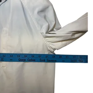 Kate Spade New York Hooded Barn Rain Jacket Cream Ivory Luxury Girly Small‎ thumbnail 12