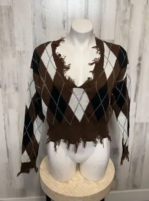 Brown sweater Brown Size M thumbnail 1