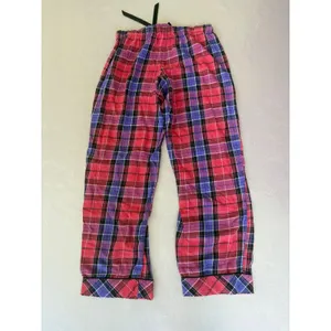 Victoria's Secret Pajama Set Plaid Sleepwear Lounge Medium M‎ thumbnail 7