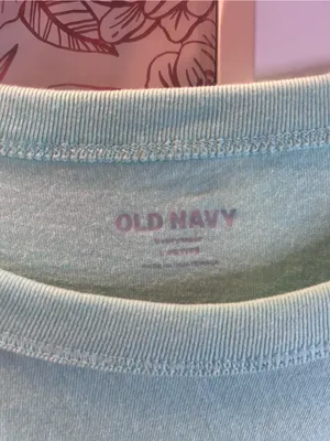 Old Navy Women’s Teal Tunic Crew Neck T‑Shirt thumbnail 3