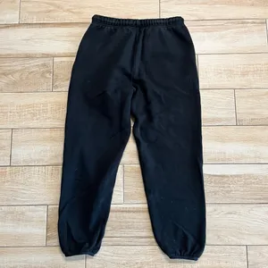 Unisex Essentials Fear of God Black Sweatpants - S thumbnail 5