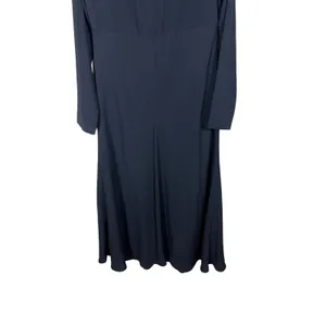 Chadwicks Womens Black Empire Waist Long Sleeve Maxi Dress Size 10 thumbnail 8
