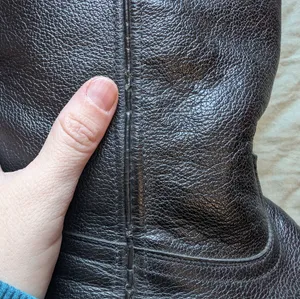 Dan Post Women’s Leather Pull-On Cowboy Boots W8.5 Black thumbnail 8