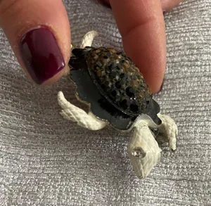 2 Vintage TURTLE Brooches/Pins-see description. thumbnail 4