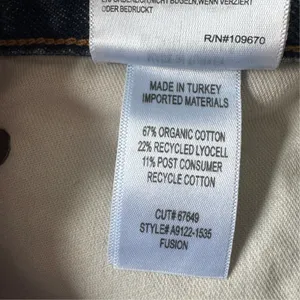 AGOLDE Fusion Wide Leg Jeans Ambition Wash thumbnail 6