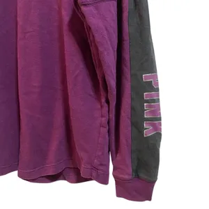 PINK Victoria's Secret Spell‎ Out purple long sleeve graphic sweater Pullover thumbnail 4