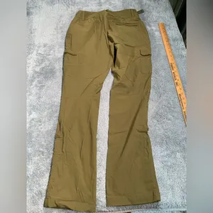 North face green/brown hiking pants 6 thumbnail 7