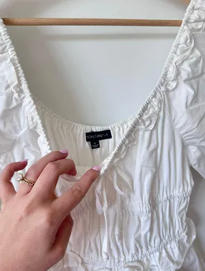 White Mini Dress thumbnail 3
