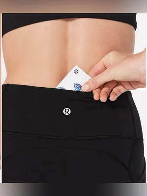 Lululemon All The Right Places Crop II 23" legging black size 6 thumbnail 4