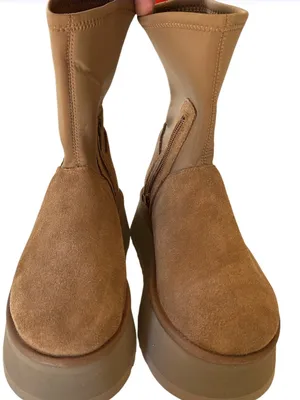 UGG Classic Dipper Platform Boot - Women's, Chestnut, size 8, NWT no box thumbnail 4
