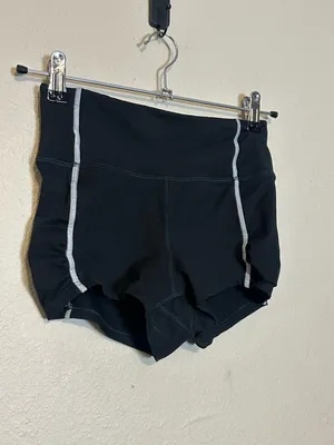 Free People Movement You’re‎ a Peach Shorty Short Black Size XS thumbnail 6