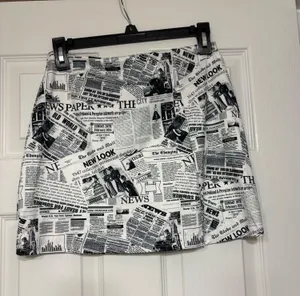 Windsor Newspaper Print Skirt thumbnail 1