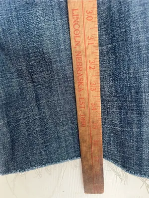 7 For All Mankind Women’s Faded Blue Straight Leg Jeans thumbnail 7