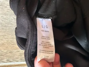 SAGE Black Womens Jogger Pants- size large thumbnail 4