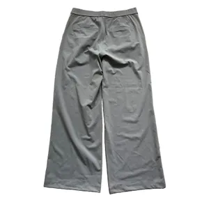 Halara Flex Day Stretch High Waisted Pants Size Large Wide Leg Gray thumbnail 3
