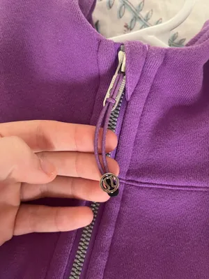 Lululemon Scuba Half-Zip Purple thumbnail 4