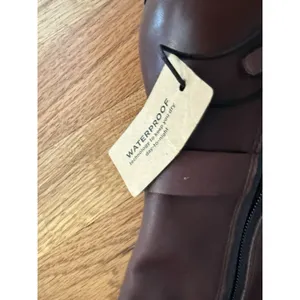 Cole Haan Womens Leather Knee Zip Up Waterproof Boots Brown Size 5 B‎ thumbnail 4
