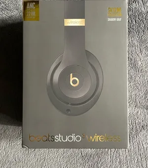 Shadow Grey Dr. Dre Beats Studio3 Bluetooth On-Ear Wireless Headphones thumbnail 1