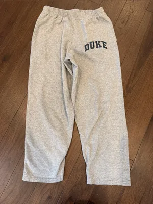 Duke University Gray Adult Sweatpants Size Small - C18-030 thumbnail 1