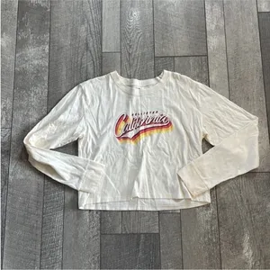 Hollister California Size Small Long-Sleeve Shirt thumbnail 5