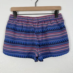 Patagonia Women's Barely Baggies Shorts Aztec Print Size Small thumbnail 2