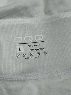 OQQ White Tennis Skort Size Large thumbnail 7