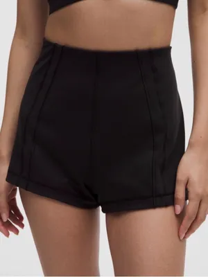 Lululemon Define Luon Micro Shorts size Large black NWT thumbnail 4