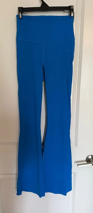 Poolside Lululemon Blue Groove High-Rise Flare Pants 8 thumbnail 1