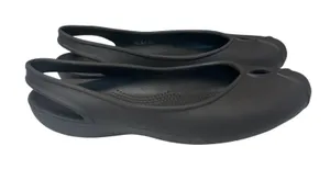 Crocs Olivia II Ballet Flats Brown Slingback Women's Size 11 thumbnail 1