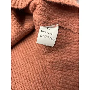Women's Waffle Knit Turtleneck Sweater Size XL Terracotta thumbnail 5