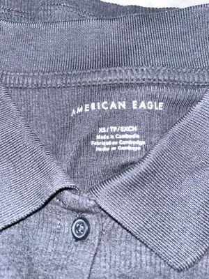 American Eagle Outfitters Cropped Button Up thumbnail 4