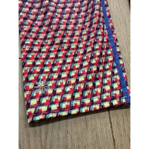 Athleta Multi Vivid Sonar Capri Running Leggings W/ Pockets Geometric Sz XS‎ thumbnail 2