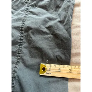 Great Northwest Indigo Womens Gray Cargo Pants Size 18W Roll Tab Utility Pants thumbnail 14
