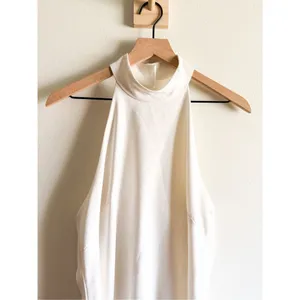 Anthropologie BHLDN High-neck Bow-back Mini Dress Size M thumbnail 7