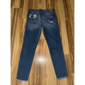 American Eagle Women's 8 Short Regular Hi‎ Rise Jegging Super Stretch Distressed thumbnail 7