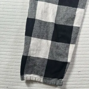 Old Navy Buffalo Plaid Flannel Pajama Lounge Pants Black White Women’s Size S thumbnail 8