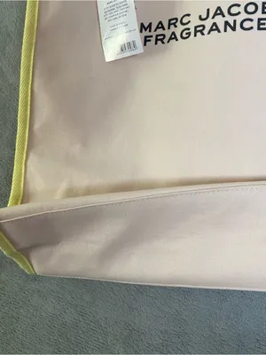 Marc Jacobs Fragrances‎ Pink and Yellow Canvas Tote Bag limited edition thumbnail 6