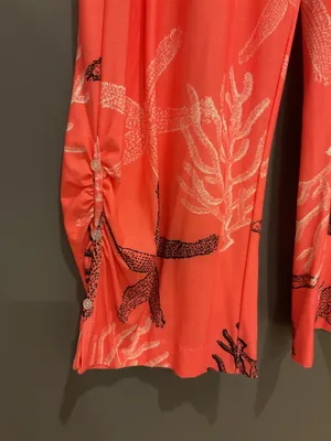 094 Flowy Tropical Red Pants thumbnail 4