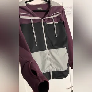 Empyre Clothing Zip up from Zumiez Women’s Large - Purple|Black|Grey thumbnail 2