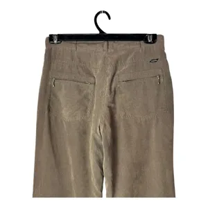 Obermeyer‎ Vintage Ski Pants Women 8 Brown Olive Faux Suede Cortina Gorpcore thumbnail 4