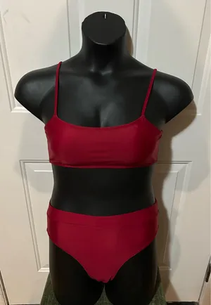 Red bikini set thumbnail 1
