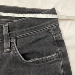 Citizens of Humanity Rocket Crop Women's Sz 25 Black Distressed Skinny Jeans EUC thumbnail 12