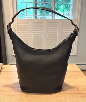 Coach Black‎ Leather Legacy Hobo Shoulder Bag Handbag 9823 Shoulder Bag thumbnail 1