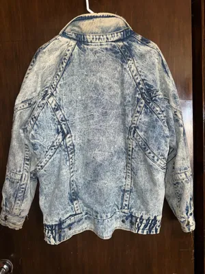 Vintage Retro Denim Jacket Blue Size M thumbnail 2
